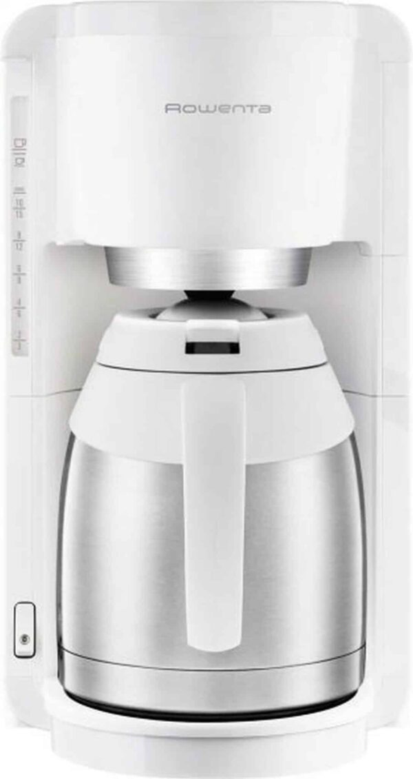 Rowenta Filter-Kaffeemaschine mit Thermoskanne 4h 12 Tassen Milano Weiss NEU – Bild 3