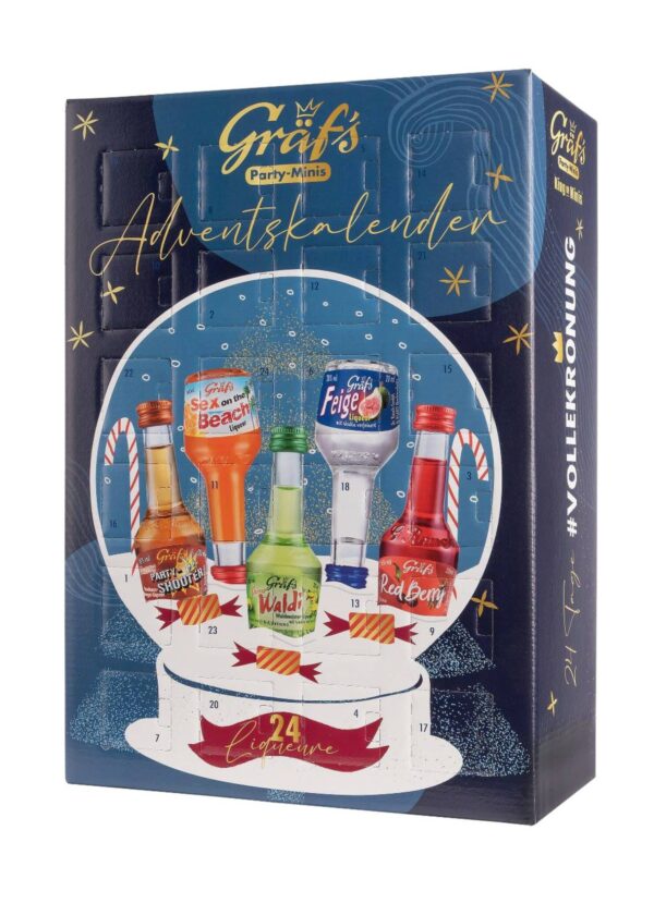 Adventskalender Weihnachtskalender 24x 20ml 12 Sorten Merry Graefs Mas NEU