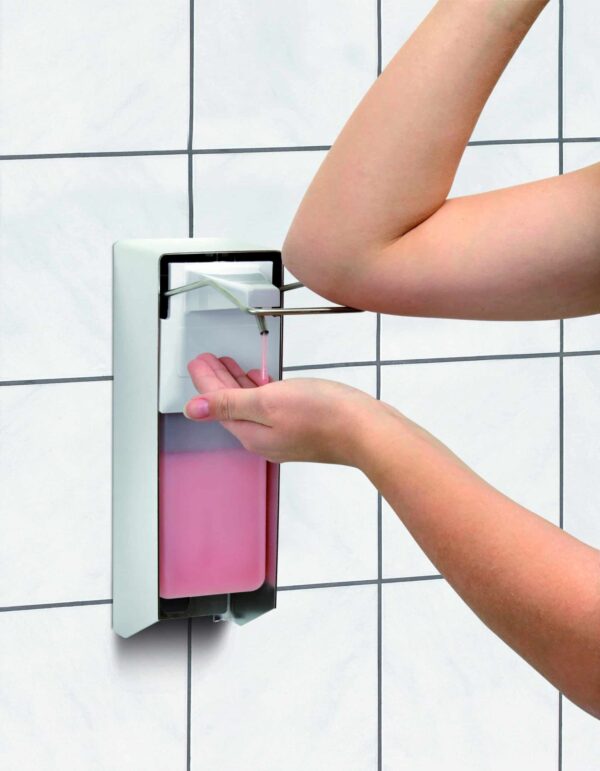 Bartscher Seifenspender Ellbogenbedienung 1000 ml Manuell NEU – Bild 3
