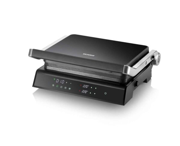 Severin Digital Kontakt-Grill SEVINI COMFORT KG 2399 Schwarz NEU – Bild 2