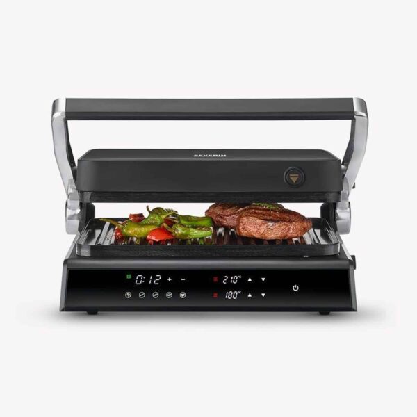Severin Digital Kontakt-Grill SEVINI COMFORT KG 2399 Schwarz NEU