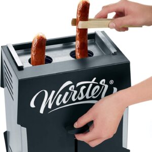Severin Wurster Bratwurst Grill Wurst Würstchen Würste Hot Dog Maker Edelstahl