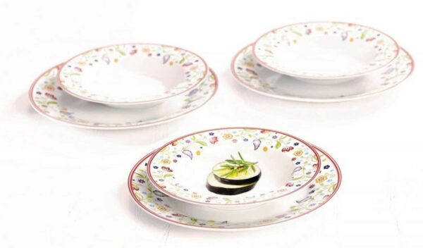 Ritzenhoff Porzellan Tafelservice Kombiservice Serie Doppio Shanti 12-tlg. NEU – Bild 2