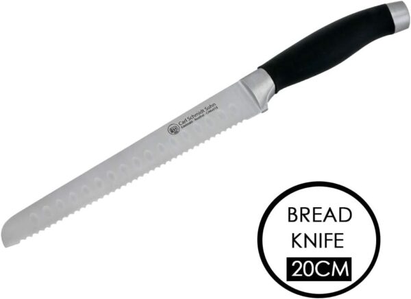 Shikoku Messerblock Küchenmesser Carl Schmidt aus Holz 6-tlg. NEU – Bild 5