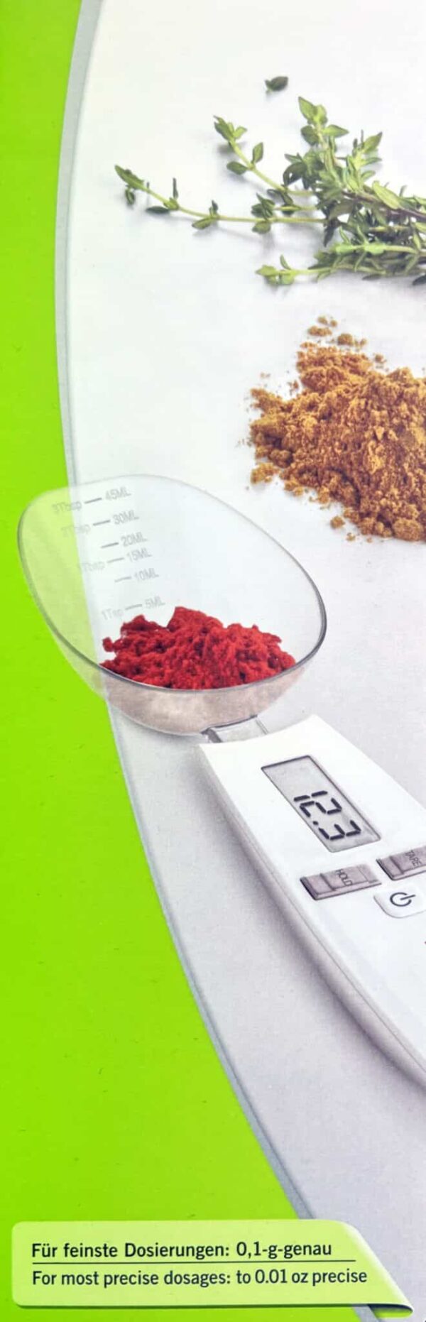 Soehnle Digital-Hand-Küchen-Waage Cooking Star 0,1 bis 500g Weiss NEU – Bild 3