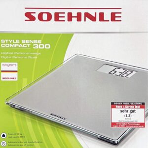 Soehnle Digital-Personen-Waage Compact 300 bis 180 Kg Grau NEU
