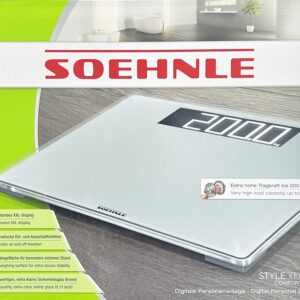 Soehnle Digital-Personen-Waage XXL-Waage Comfort 600 bis 200 Kg NEU
