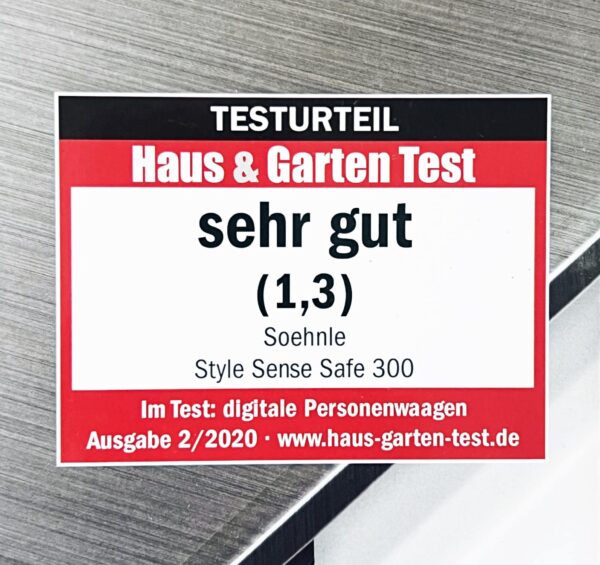 Soehnle Digital-Personen-Waage XXL-Waage Safe 300 bis 180 Kg NEU – Bild 3