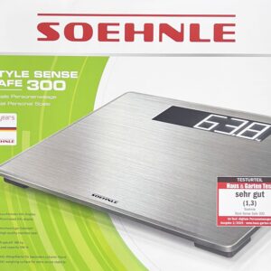 Soehnle Digital-Personen-Waage XXL-Waage Safe 300 bis 180 Kg NEU