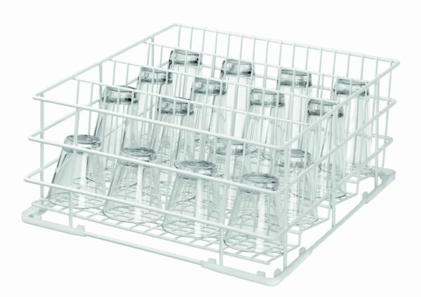 Bartscher Spülkorb, Gläser, 400x400x185mm