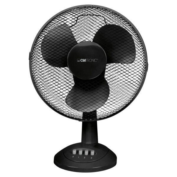 Stand-Ventilator Tisch-Ventilator Ø 30 cm 40 W Schwarz NEU