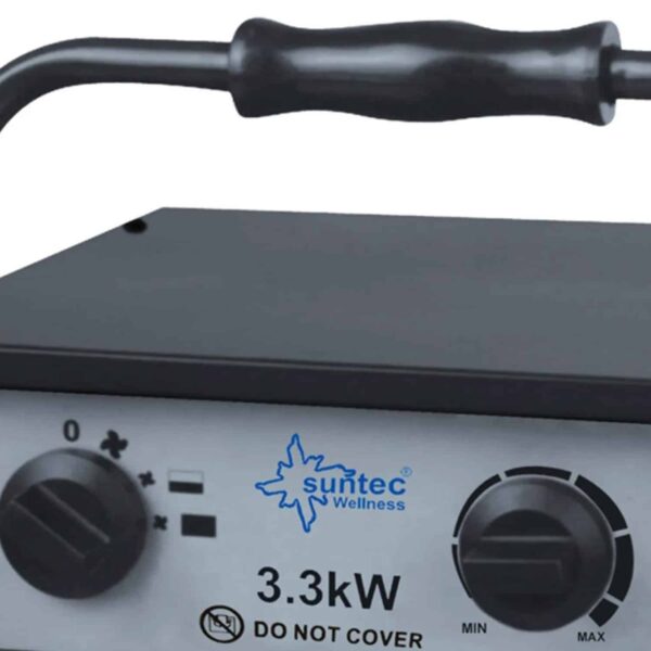 Suntec Heizturbine Heizlüfter Heizgerät Heat Cannon 3300 W Schwarz NEU – Bild 2