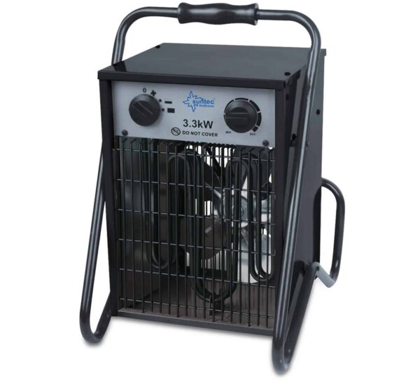 Suntec Heizturbine Heizlüfter Heizgerät Heat Cannon 3300 W Schwarz NEU