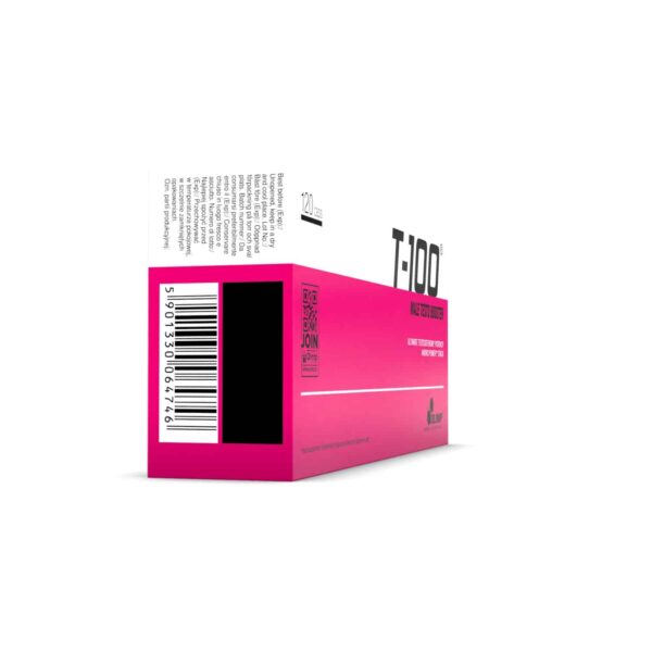 120x Olimp T-100 Testo-Booster Kapseln Ashwagandha D-Asparsäure Tribulus Maca – Bild 4