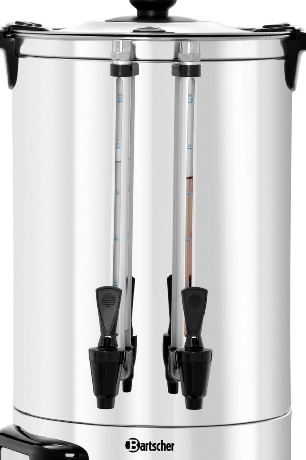 Bartscher Tee und Heiss-Wasser-Spender 15 Liter Silber NEU – Bild 4