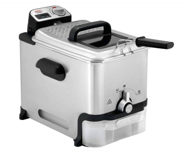 Tefal Edelstahl Fritteuse Kaltzone Oleoclean 3,5 Liter 230V 2300W NEU – Bild 4