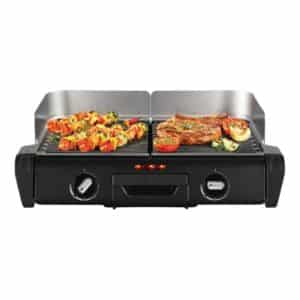 Tefal Elektro-Grill BBQ-Grill Tischgrill 2x Grillplatten 2400 W Schwarz NEU