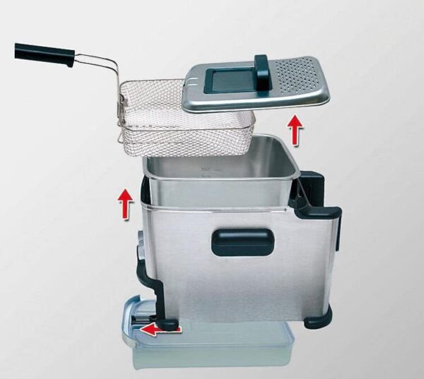 Tefal Design Kaltzonen-Fritteuse Elektro-Fritteuse 3,5 Liter 230V 2300 Watt NEU – Bild 2