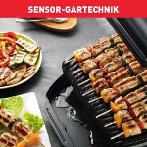 Tefal Kontaktgrill Elektrogrill Tischgrill OptiGrill 6 Programme Schwarz NEU