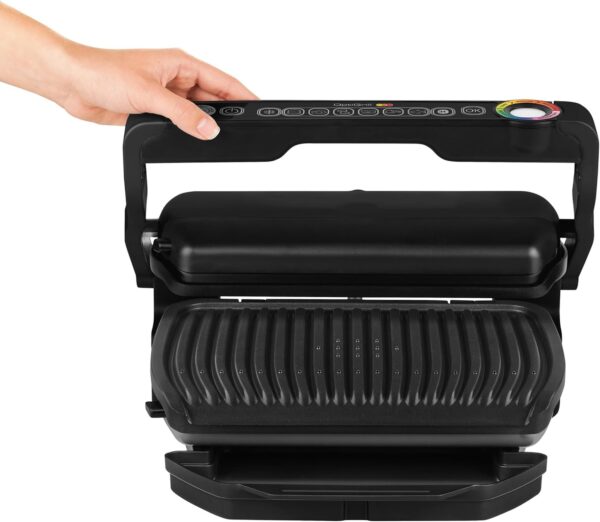 Tefal Kontaktgrill Elektrogrill Tischgrill OptiGrill 6 Programme Schwarz NEU – Bild 3