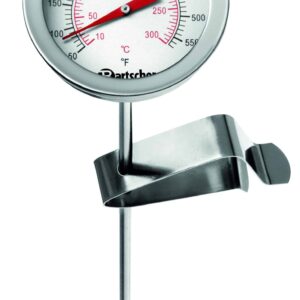 Bartscher Thermometer aus Edelstahl Silber NEU