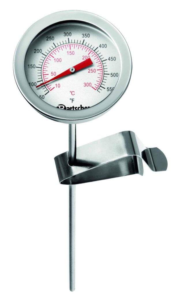 Bartscher Thermometer aus Edelstahl Silber NEU