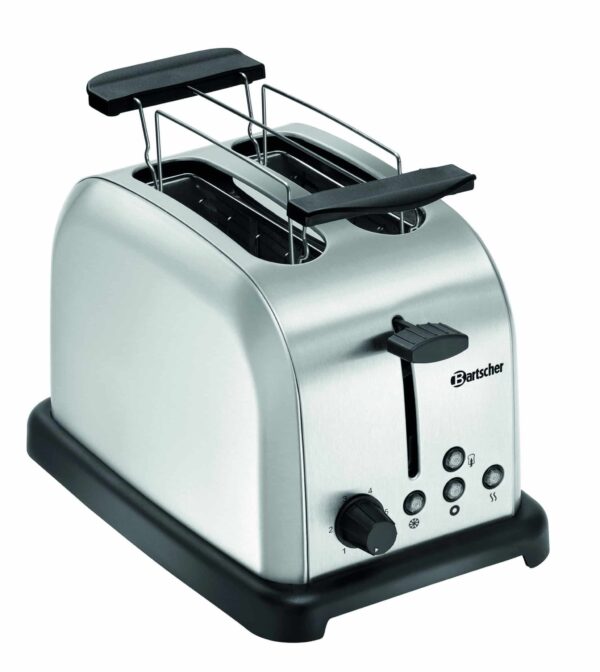 Bartscher Toaster 2 Schlitz aus Edelstahl Silber NEU – Bild 8