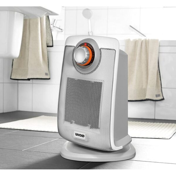 Unold Keramik Bad-Heizlüfter für das Badzimmer 1200-2000 Watt Weiss NEU – Bild 4