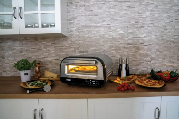 Unold Pizzaofen Luigi aus Edelstahl für Pizza bis Ø 30cm 400°C 230V NEU – Bild 9