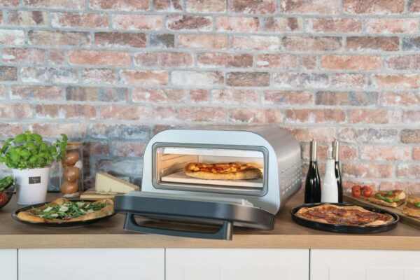 Unold Pizzaofen Luigi aus Edelstahl für Pizza bis Ø 30cm 400°C 230V NEU – Bild 7