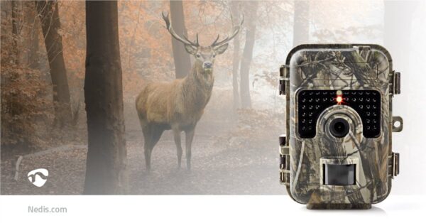 Nedis Wildtier-Kamera 24 MP Full-HD Überwachungskamera Wildlife Camera NEU – Bild 10