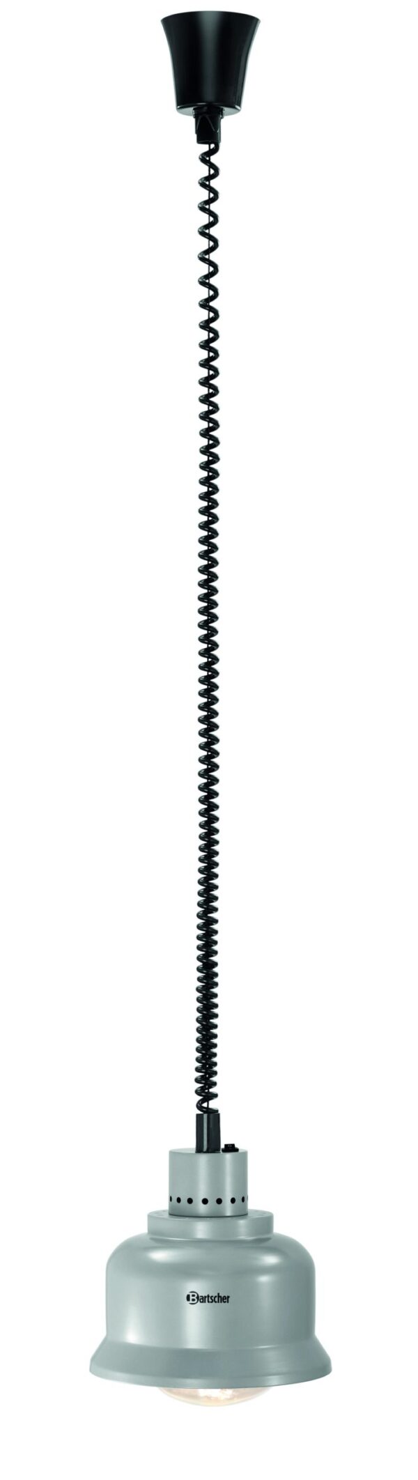 Bartscher Wärmelampe Wärmebrücke Silber mit E27 Philips Glas Klar NEU – Bild 6
