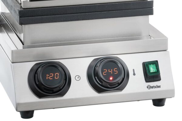 Bartscher Churros Waffeleisen Digital für 8 Churros-Waffeln 300°C 230V NEU – Bild 5