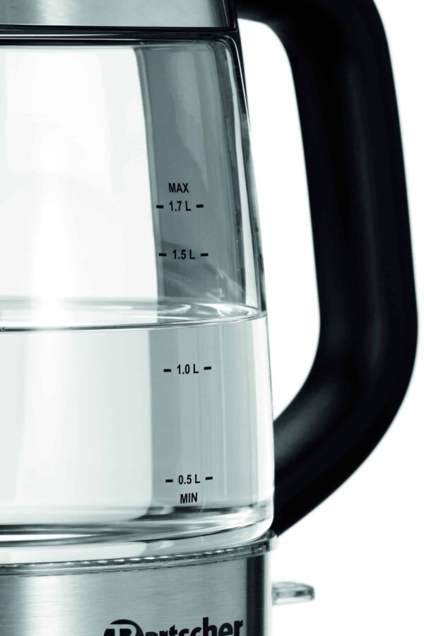 Bartscher Wasserkocher Edelstahl 1,7 Liter 2200W LED Beleuchtung NEU – Bild 10