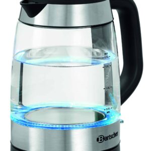 Bartscher Wasserkocher Edelstahl 1,7 Liter 2200W LED Beleuchtung NEU