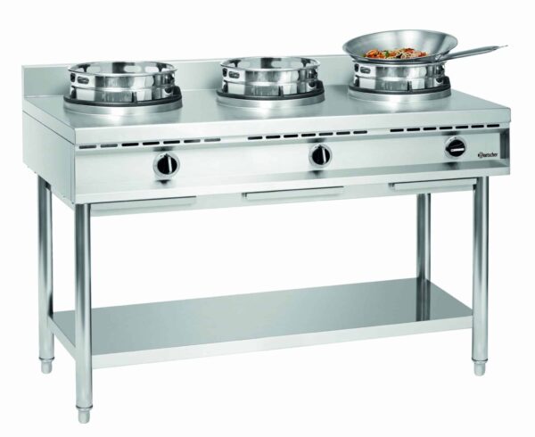 Bartscher Wok-Herd, 3 Brenner – Bild 3