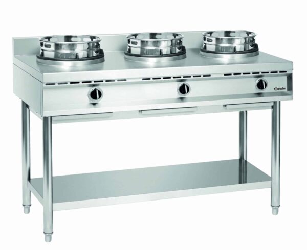 Bartscher Wok-Herd, 3 Brenner – Bild 4