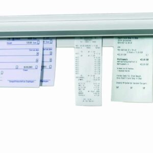 Bartscher Aluminium Zettelhalter 610 mm 61 cm Silber NEU