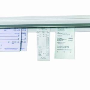 Bartscher Aluminium Zettelhalter 910 mm 91 cm Silber NEU