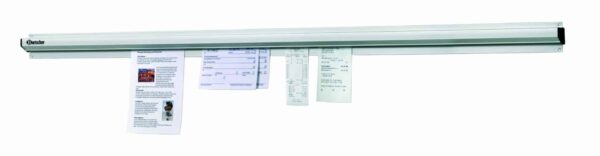 Bartscher Aluminium Zettelhalter 910 mm 91 cm Silber NEU