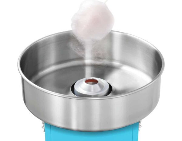 Bartscher Zuckerwattemaschine aus Edelstahl Lackert Blau NEU – Bild 4