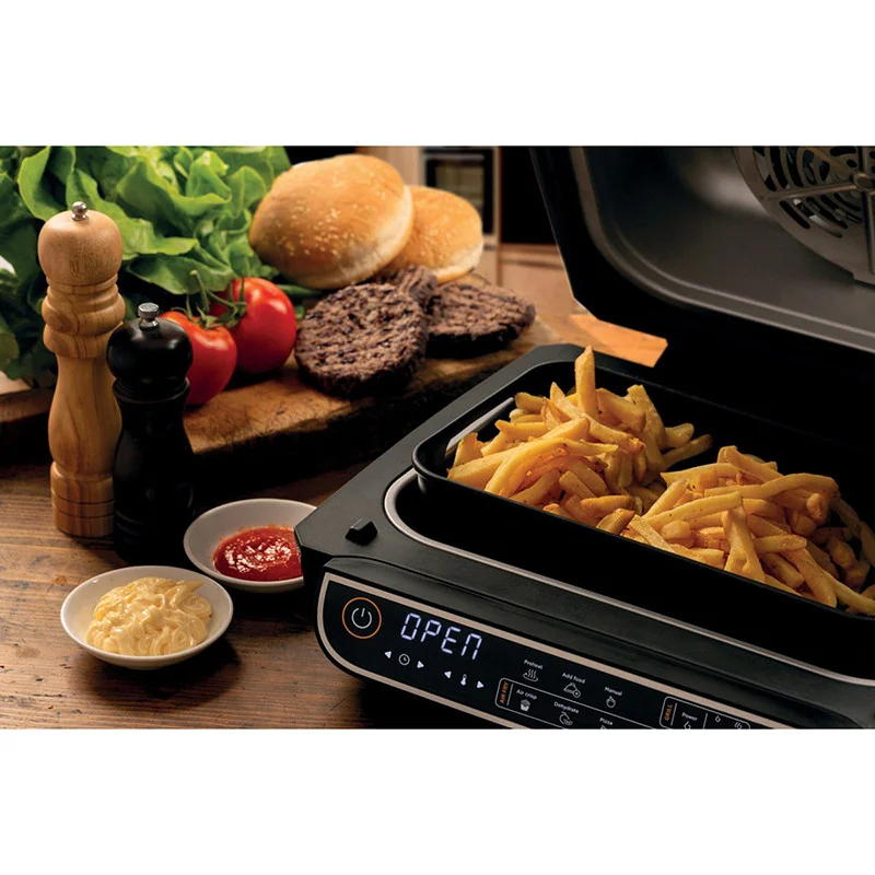 Ariete Air Fryer Heißluftfritteuse Grill 4635 8 Liter 8 Programme Schwarz NEU – Bild 4