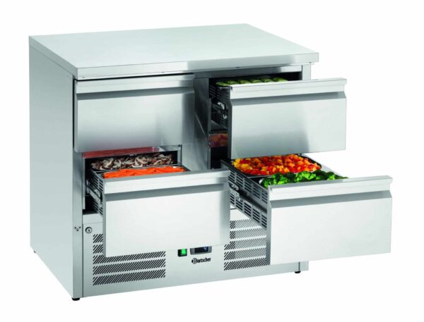 Bartscher Mini-Kühltisch 900S4