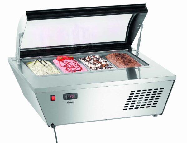 Bartscher Eisvitrine 4x6,5L-R – Bild 3