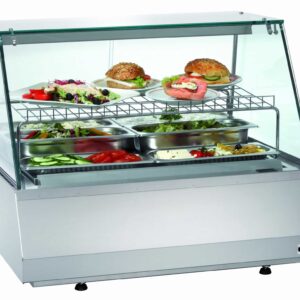Bartscher Kalte Theke 2/1 GN, Kantglas