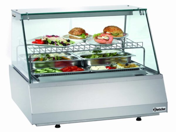 Bartscher Kalte Theke 2/1 GN, Kantglas
