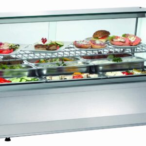 Bartscher Kalte Theke 3/1 GN, Kantglas