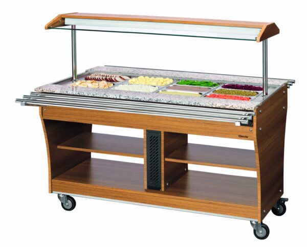 Bartscher Buffetwagen, warm, 4x 1/1GN – Bild 4