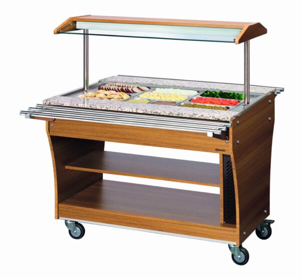 Bartscher Buffetwagen, warm, 3x 1/1GN – Bild 3