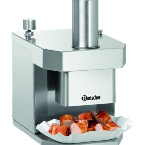 Bartscher Elektro Currywurstschneider Wurstschneider aus Edelstahl Silber NEU